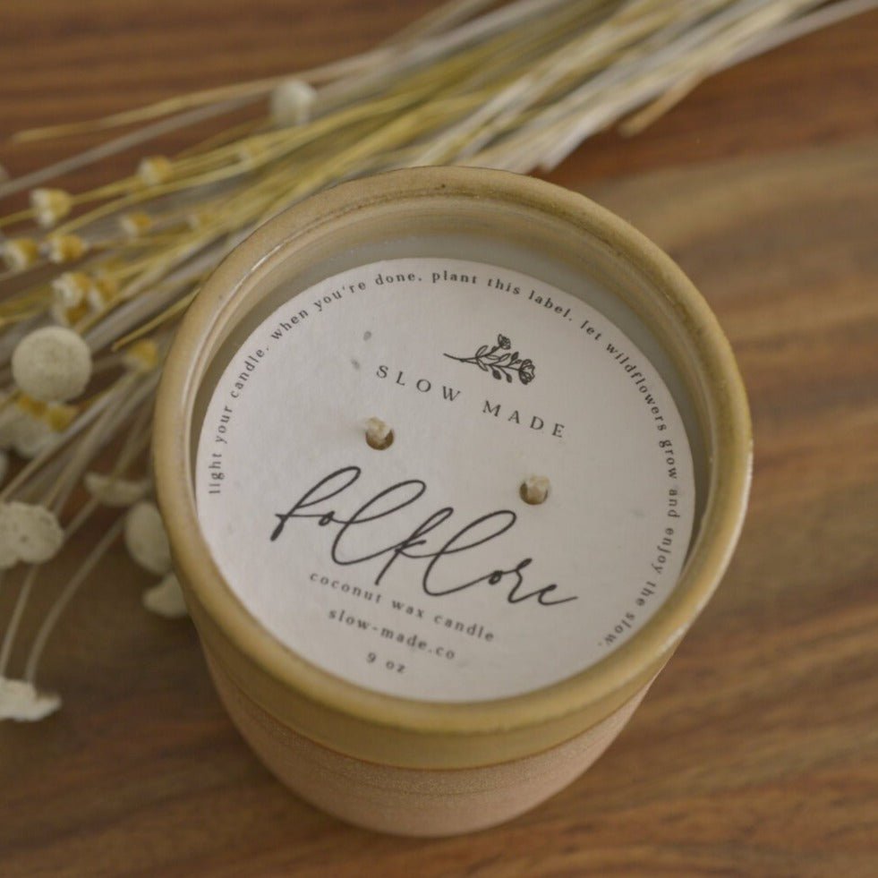 Julie Kittredge x Slow Made: Limited Edition Candle - SLOW MADE